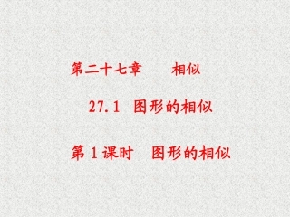 27.1相似