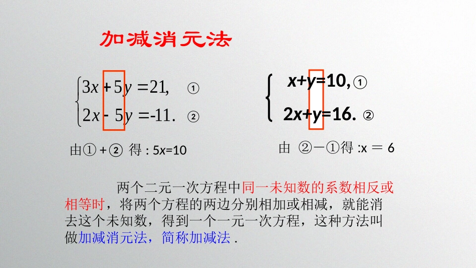 加减法解二元一次方程组(2)_第3页