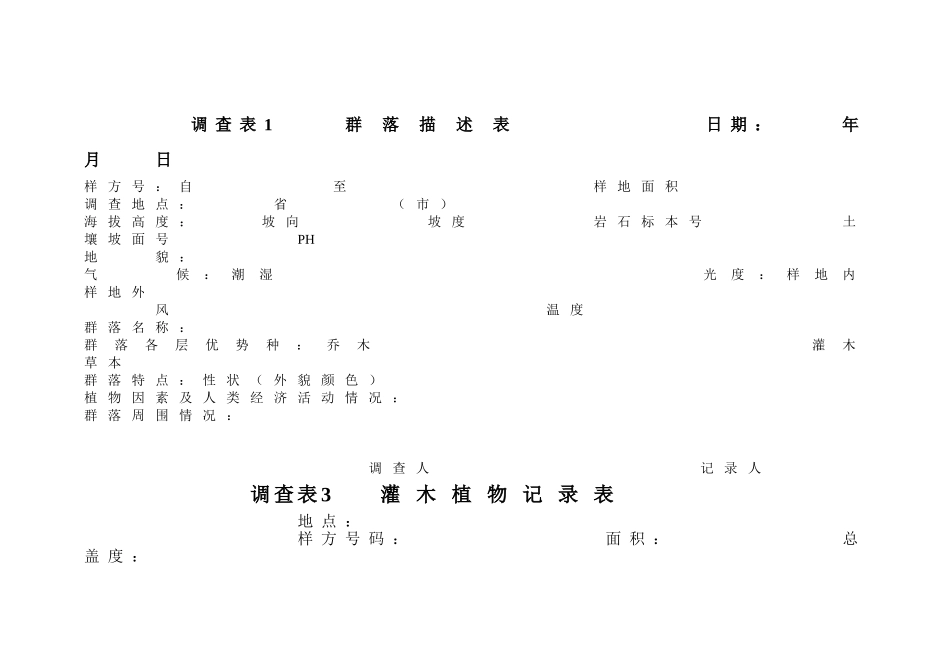 植物群落调查方法_第3页