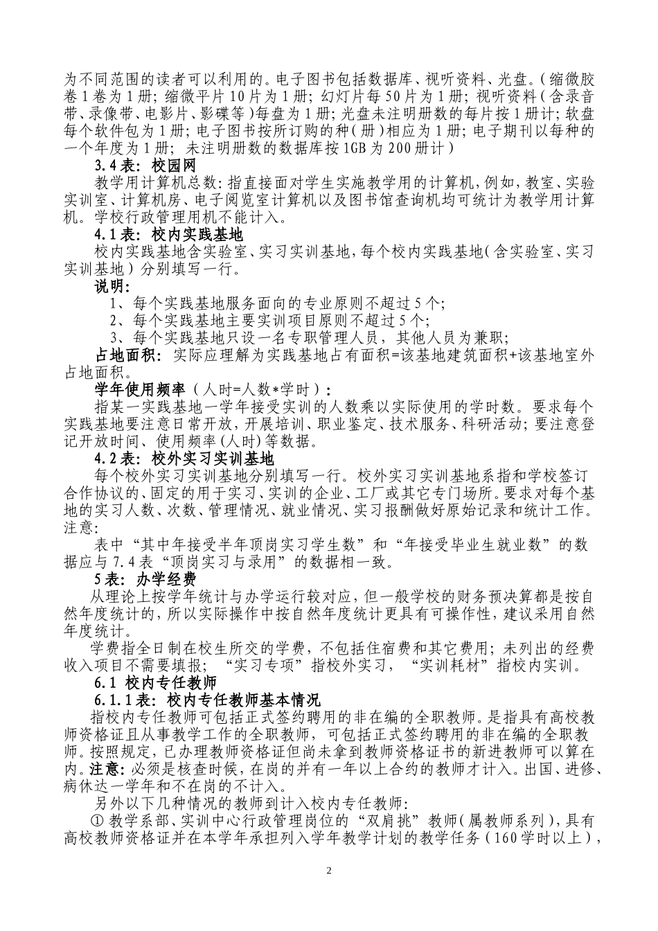 高职人才培养工作状态数据采集平台填写说明_第2页