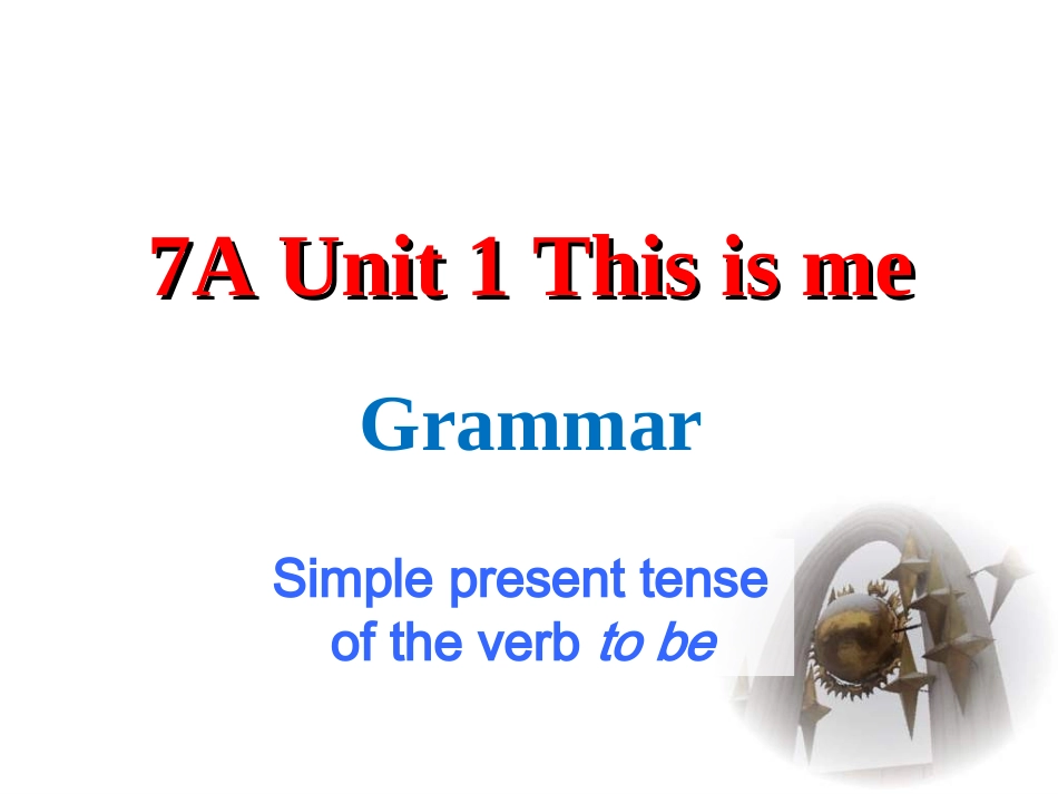 7Aunit1Grammar_第1页