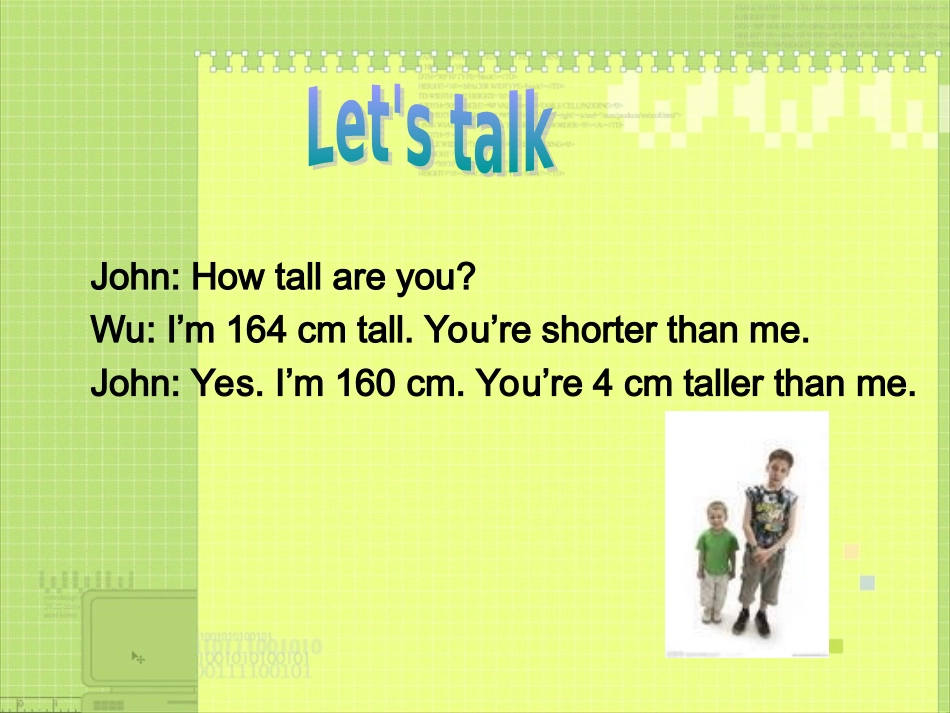 Unit1HowTallAreYou第二课时_第3页