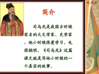 20课《司马光》课件