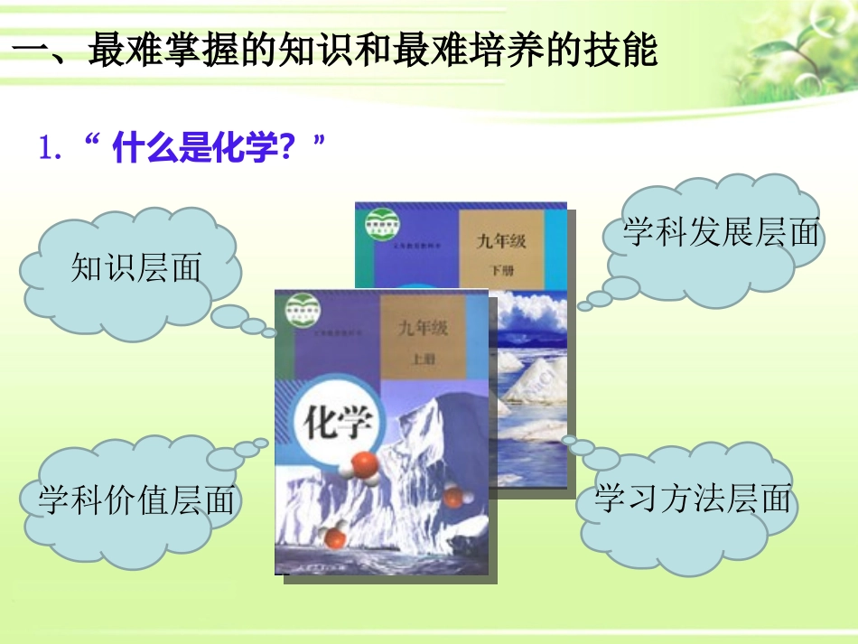 C08初中化学单元备课策略示例：初中化学九年级第一单元2案例解析3单元学情分析_第2页