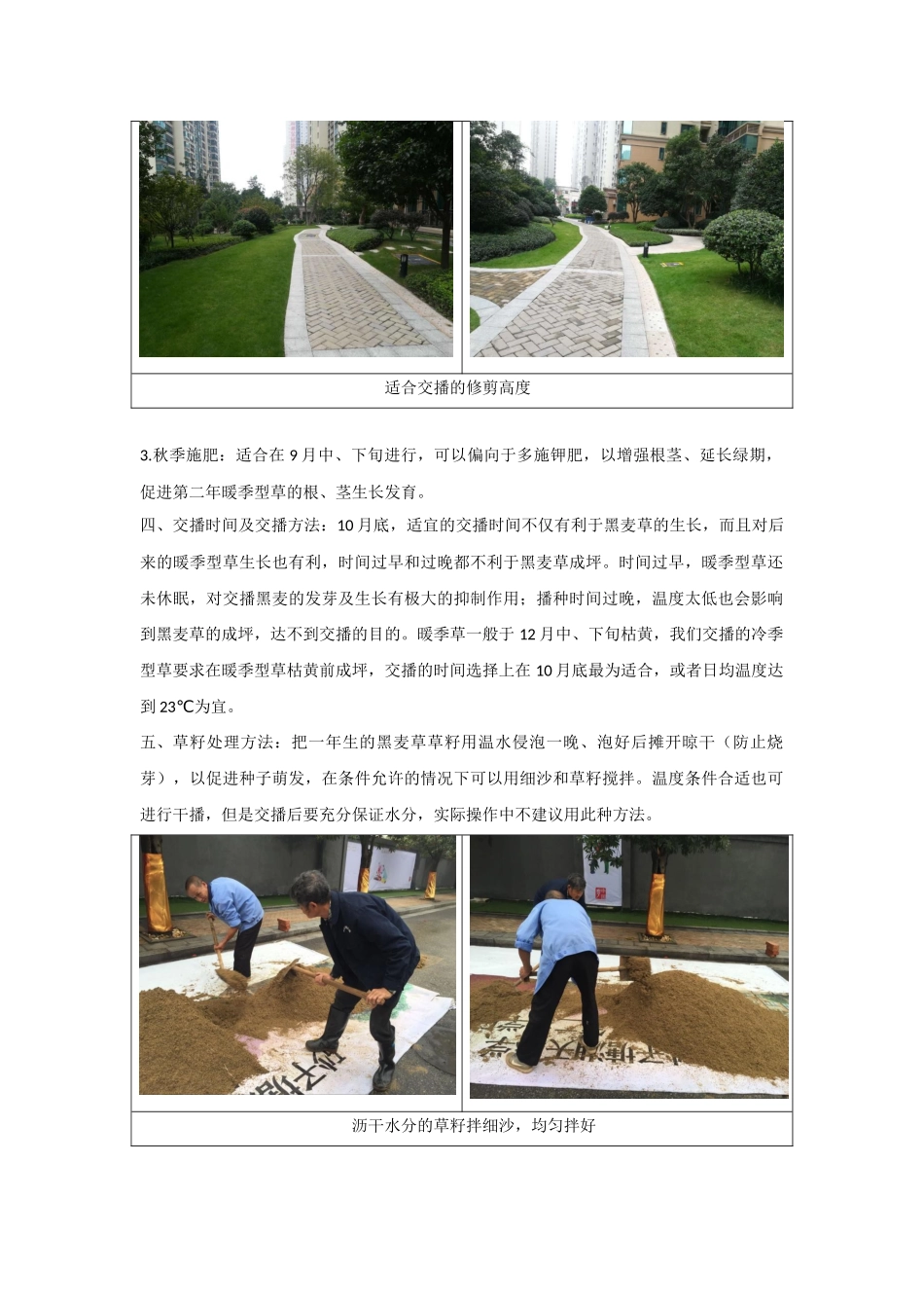 湖南、江西暖季型草坪交播技术指引_第2页