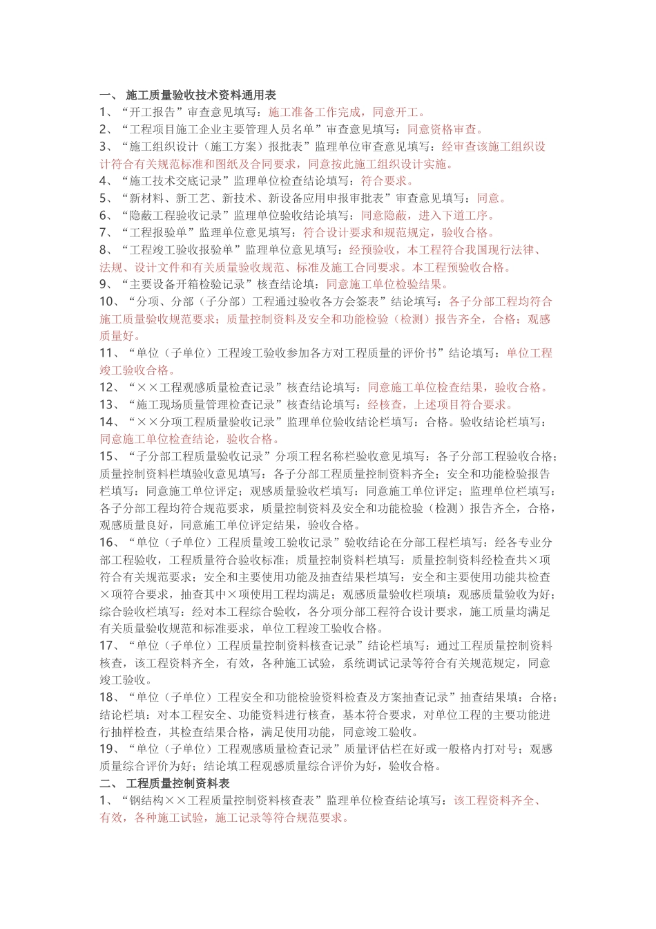 监理签字大全_第1页