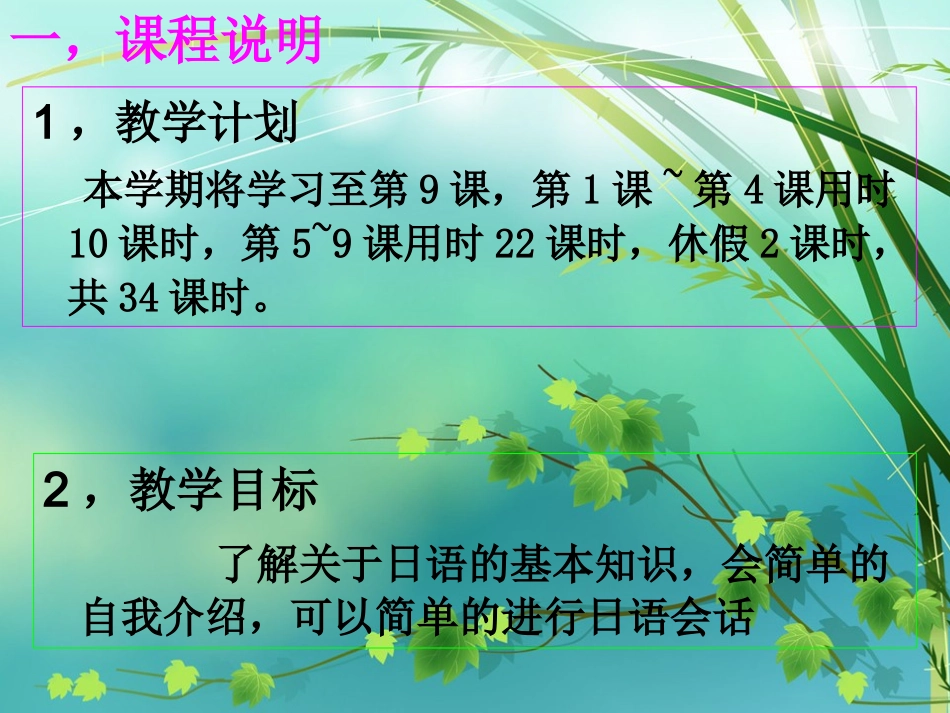 学日语教程入门课件_第3页