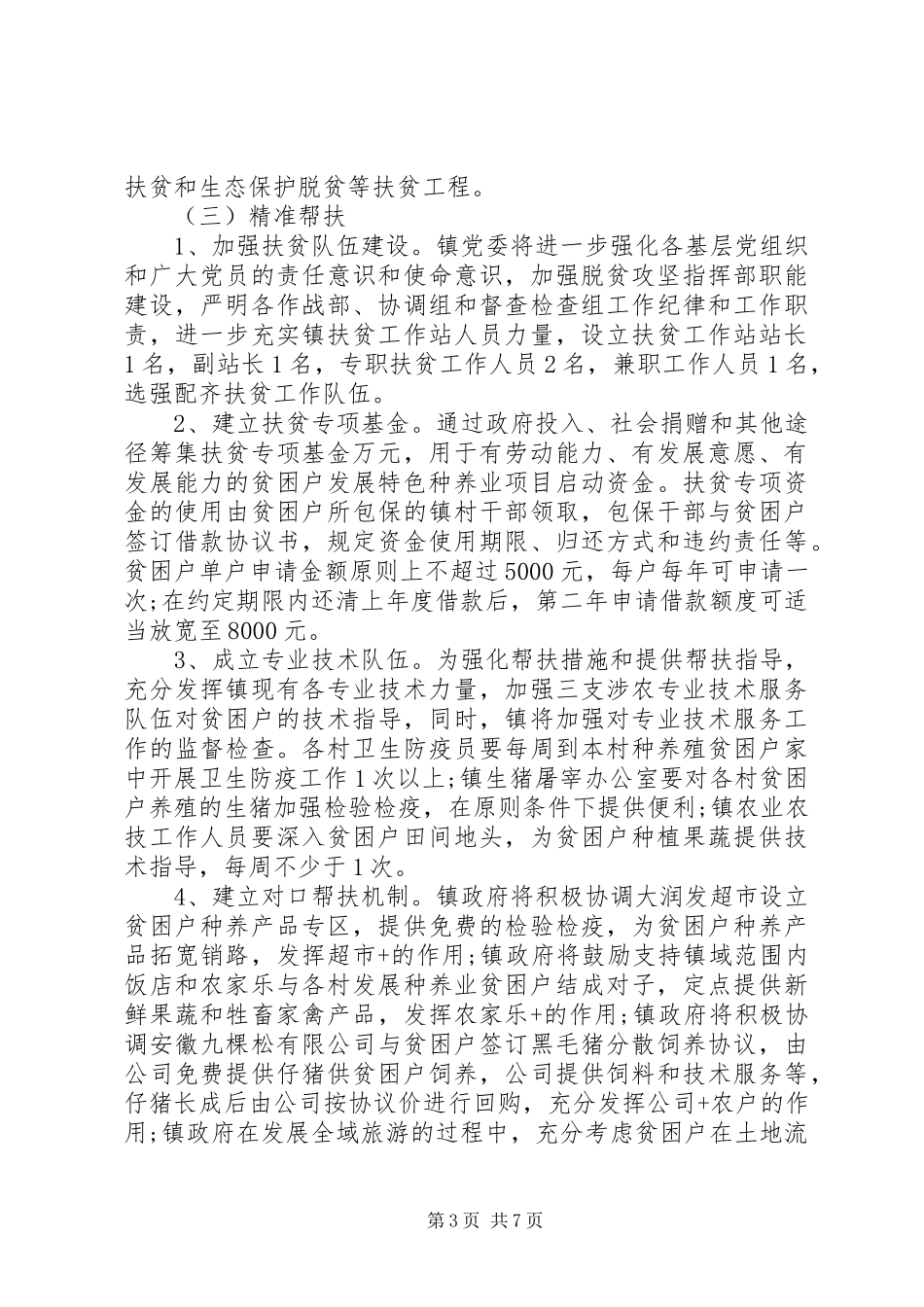 农村脱贫攻坚工作实施方案计划表_第3页