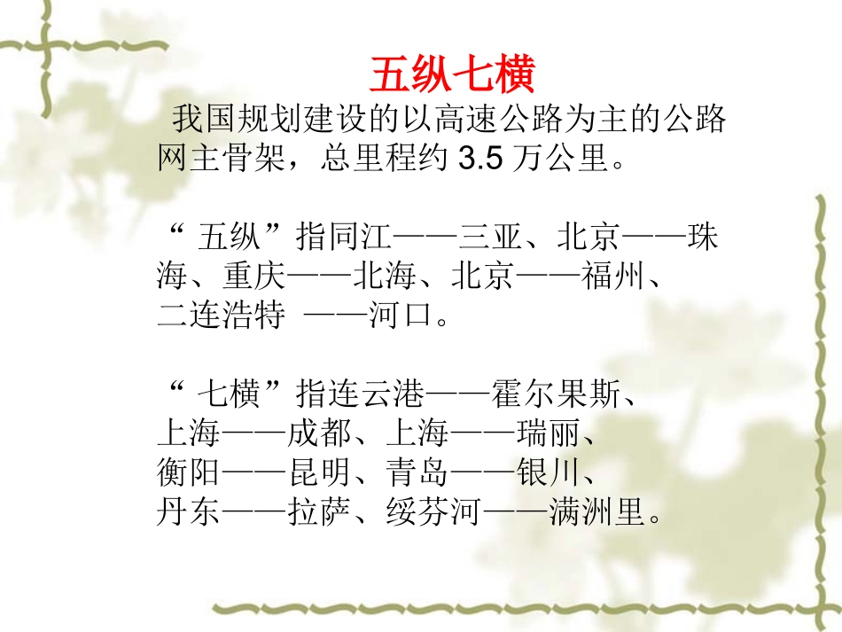 中国国道与高速公路布局_第3页