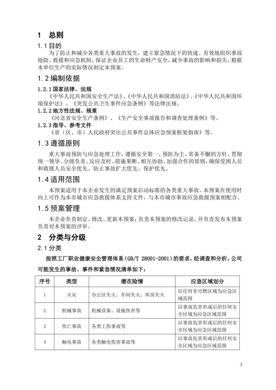 工厂综合应急预案_第3页