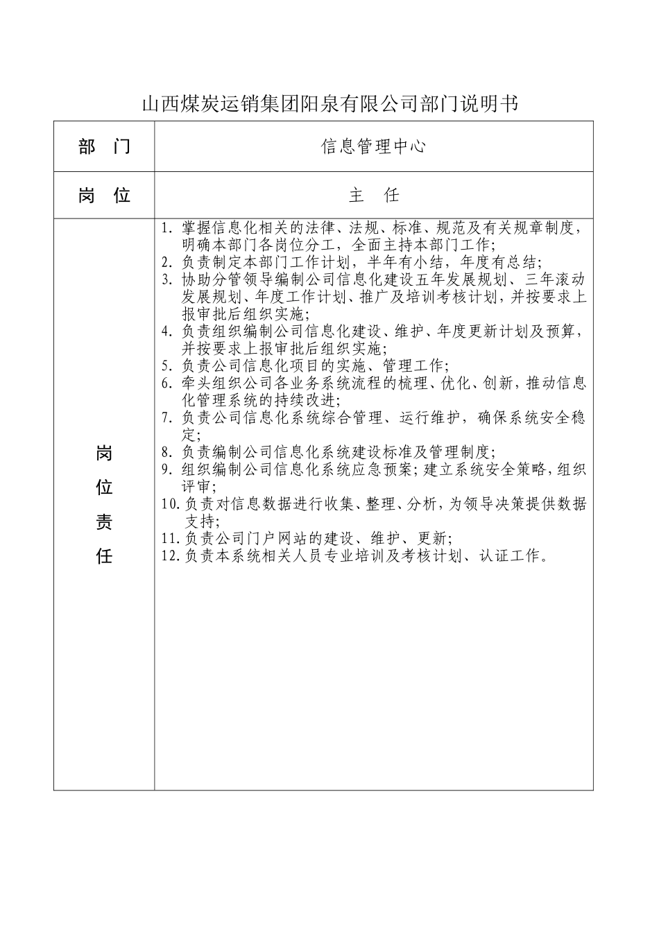 信息中心岗位职责_第2页