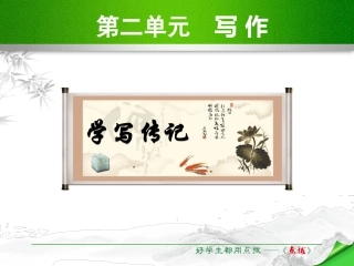 学写传记 (共13张PPT)