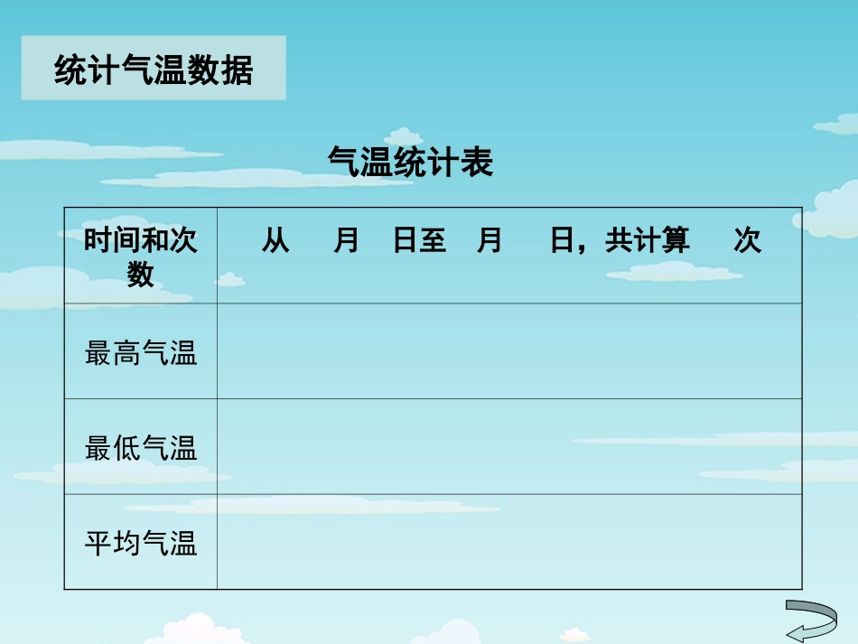 科学四年级上总结我们的天气观察_第3页