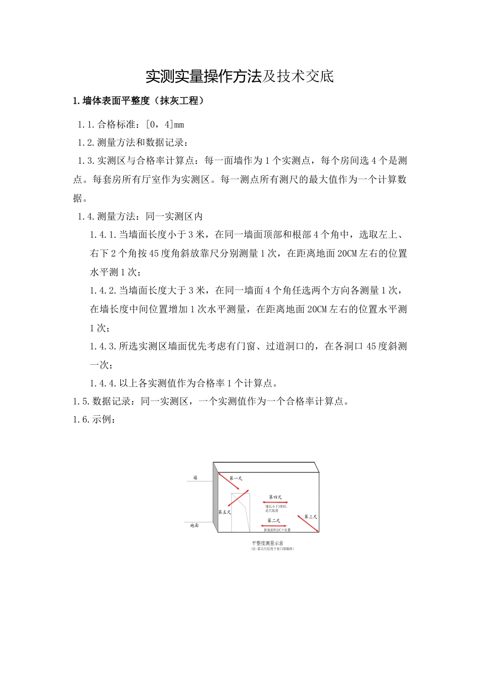 实测实量操作方法_第1页