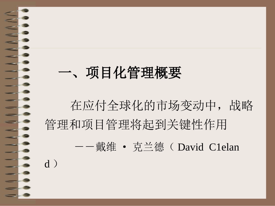 项目化管理及运作_第2页