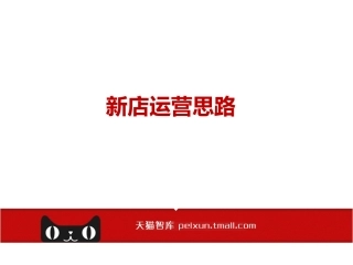 天猫新店运营思路【详细方案】