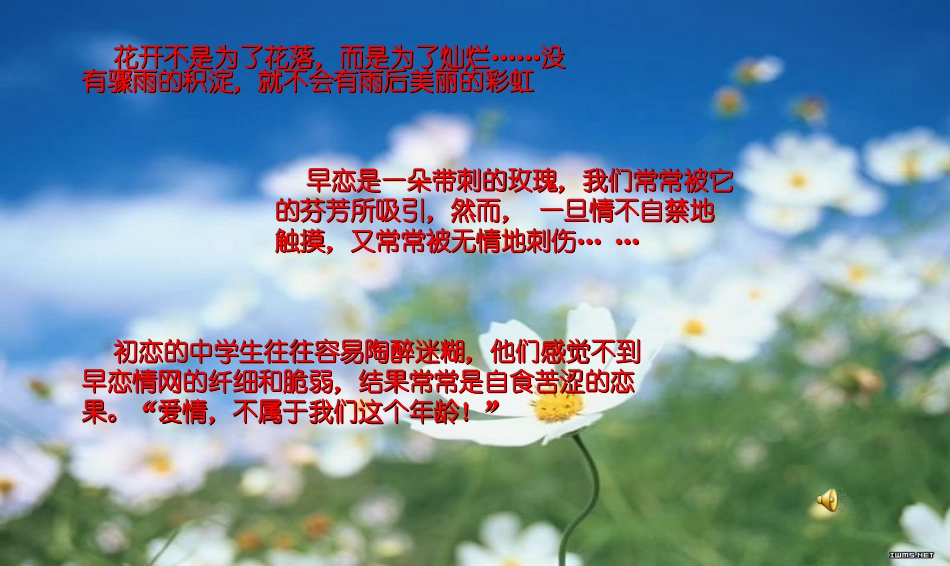 中小学早恋预防主题班会PPT课件_第2页