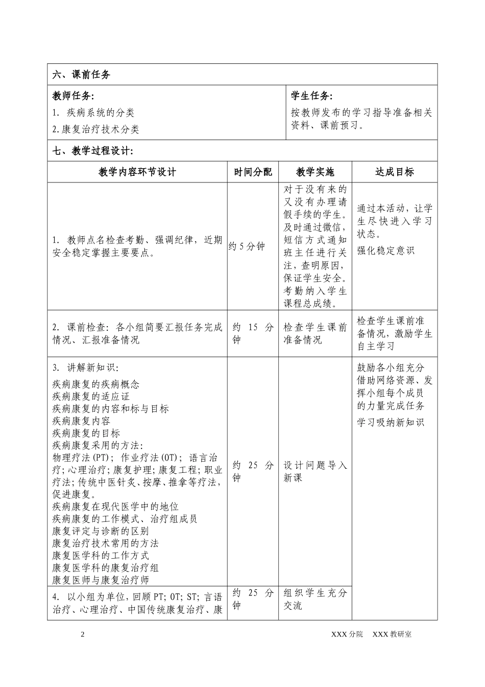 疾病康复电子教案_第2页