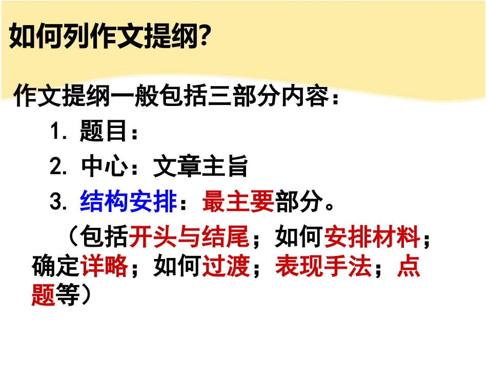 中考作文提纲结构篇_第3页