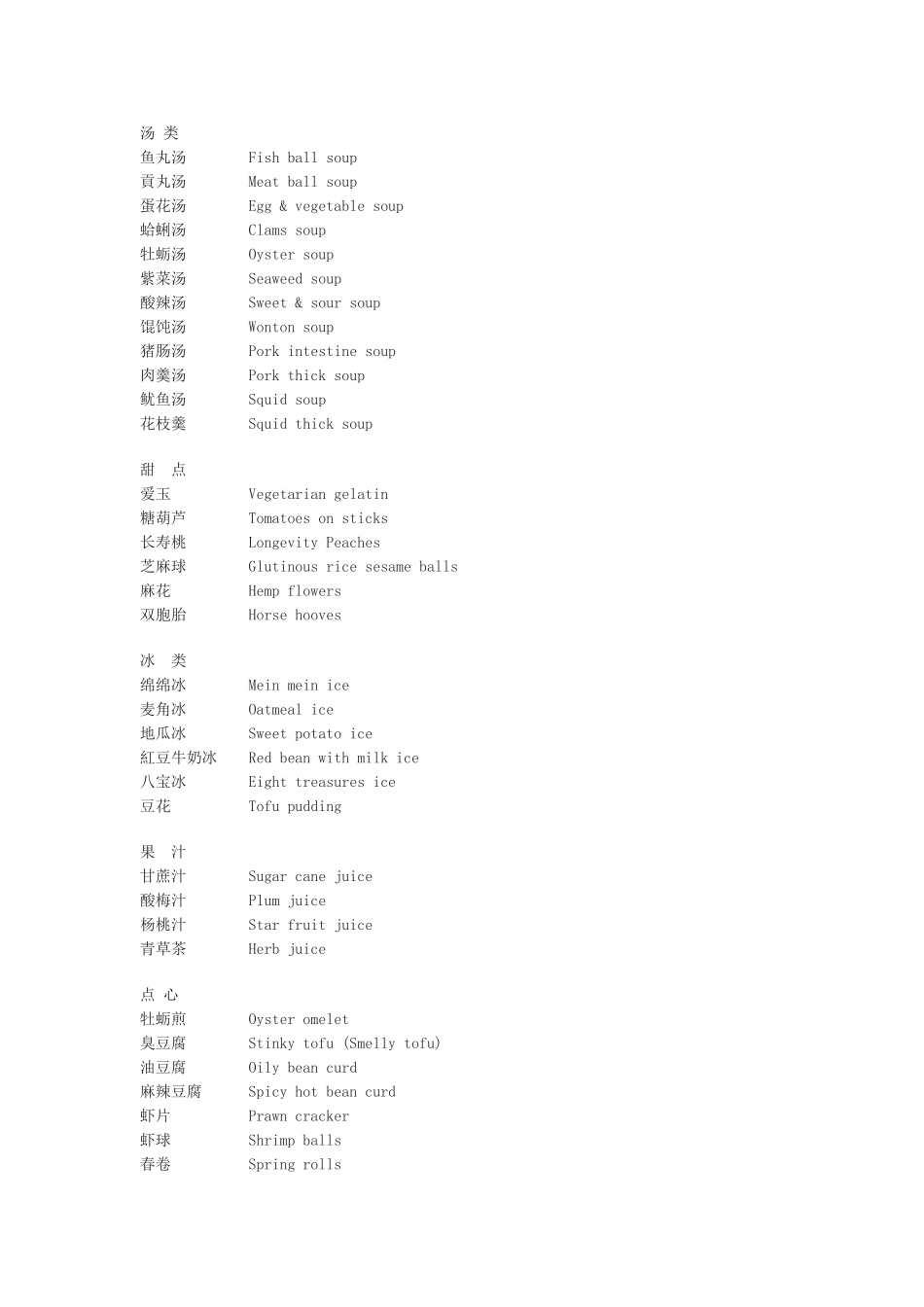 中式小吃英式说_第2页