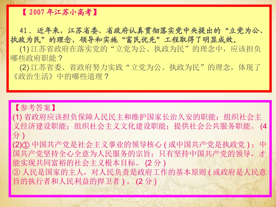 政治生活主观题答题策略_第3页