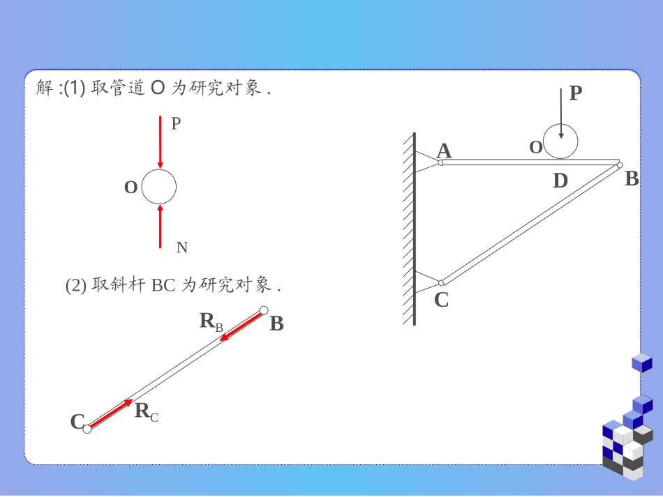 工程力学 受力分析练习 带答案_第3页