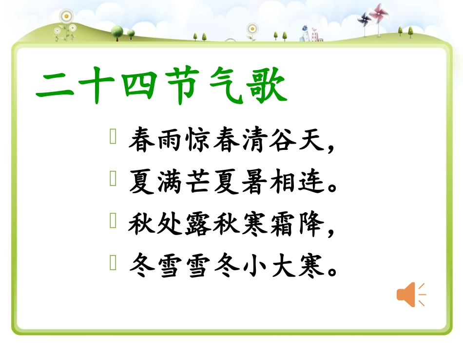 中国二十四节气PPT幻灯片_第3页
