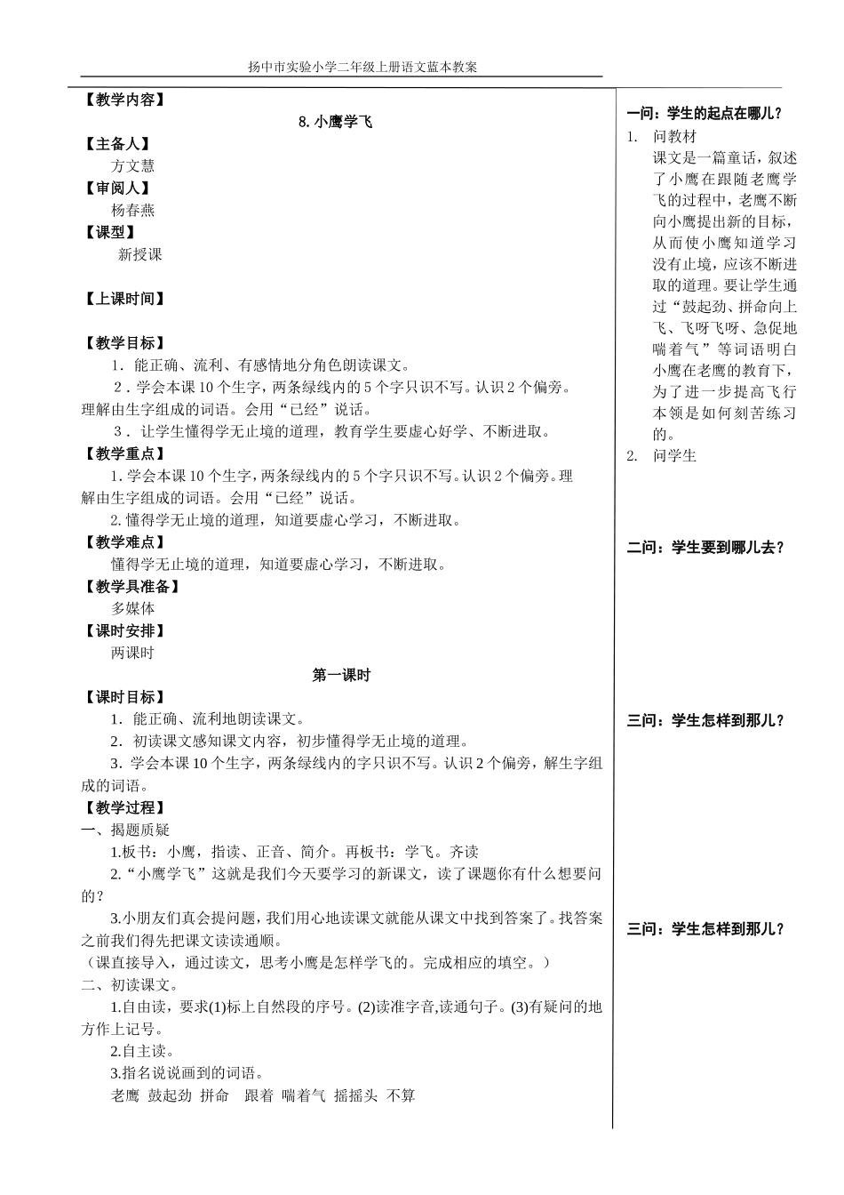 小鹰学飞（方文慧）_第1页