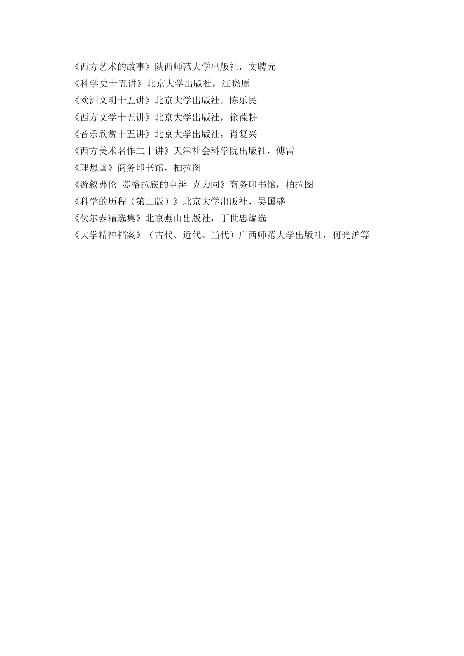 历史必修教材课外阅读书目_第3页