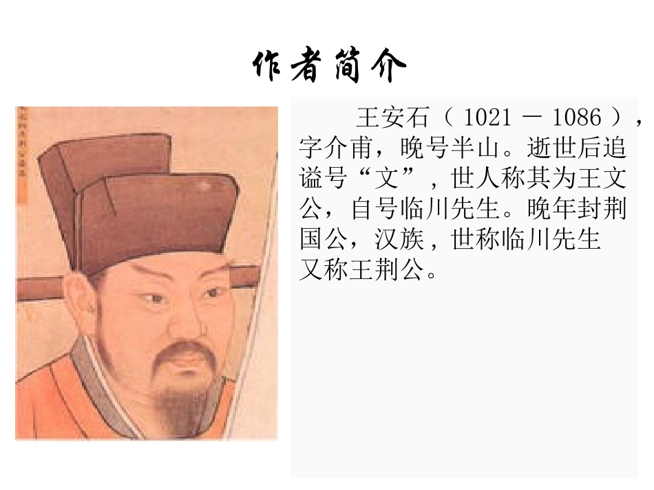 书湖阴先生壁_第2页