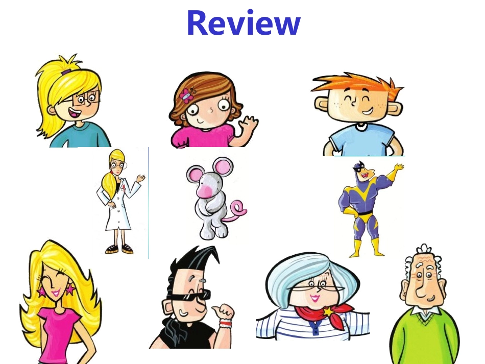 剑桥国际少儿英语1 Unit4 my family_第2页