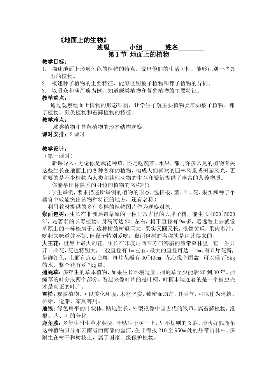 地面上的植物1_第1页