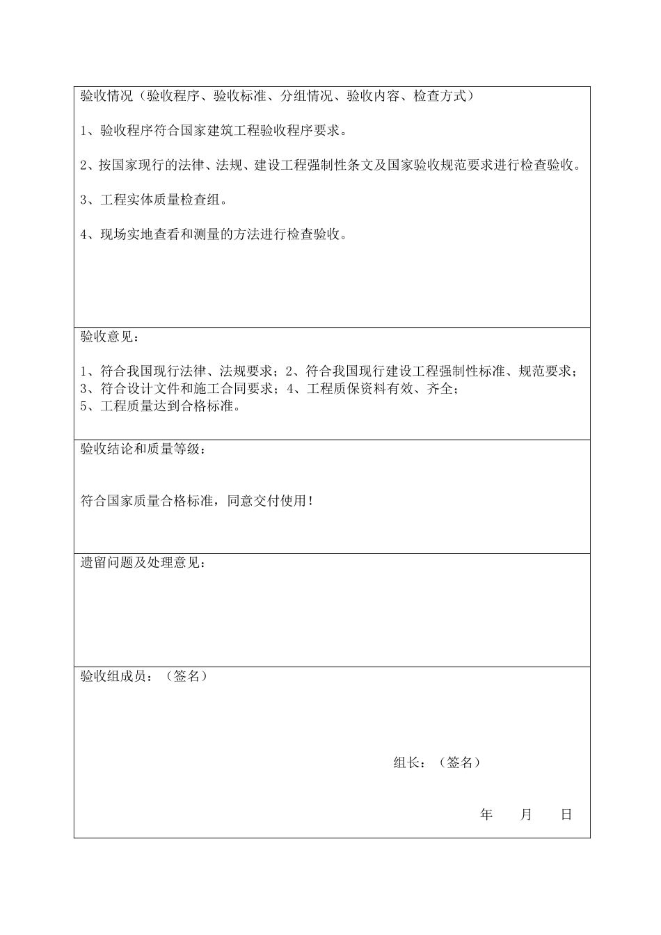 竣工工程移交证书_第3页