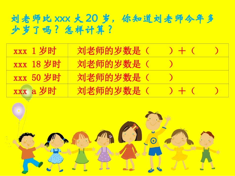 四下《用字母表示数》课件_第3页