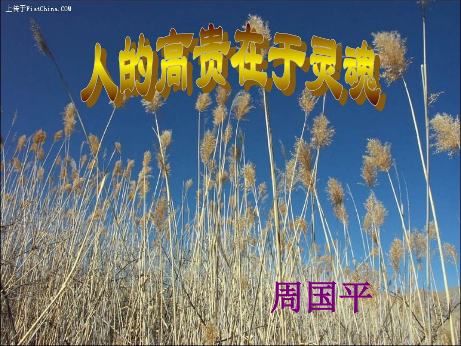 人的高贵在于灵魂课_第2页