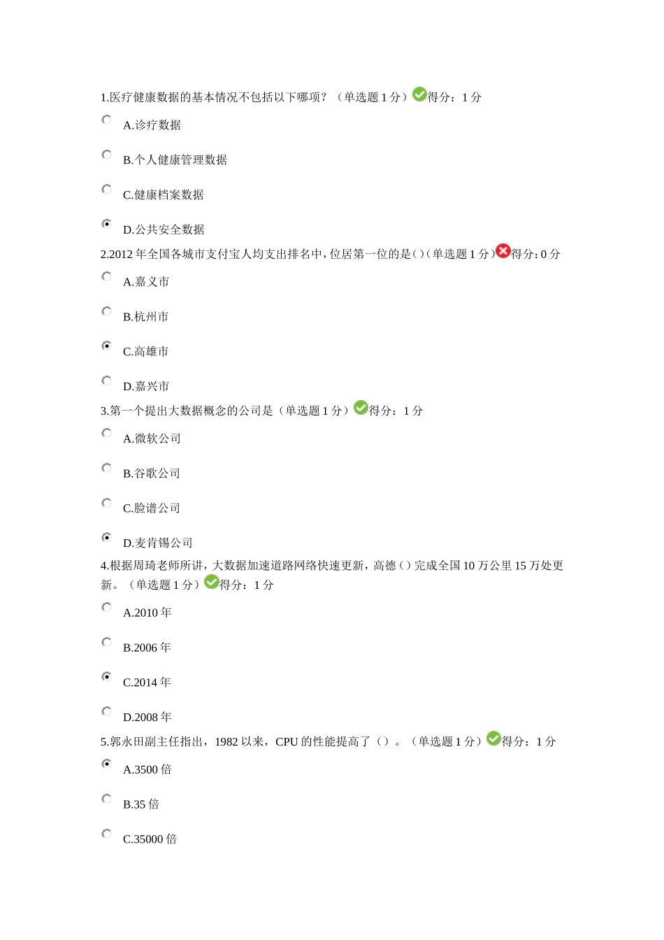 公众大数据测试答案_第1页