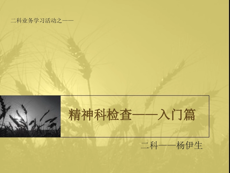 精神科检查入门_第1页