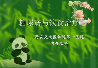 糖尿病饮食治疗宣教版