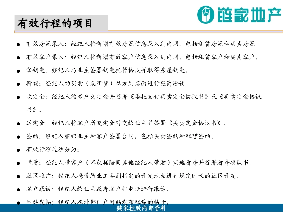 链家地产经纪人有效行程管理规定v_第3页