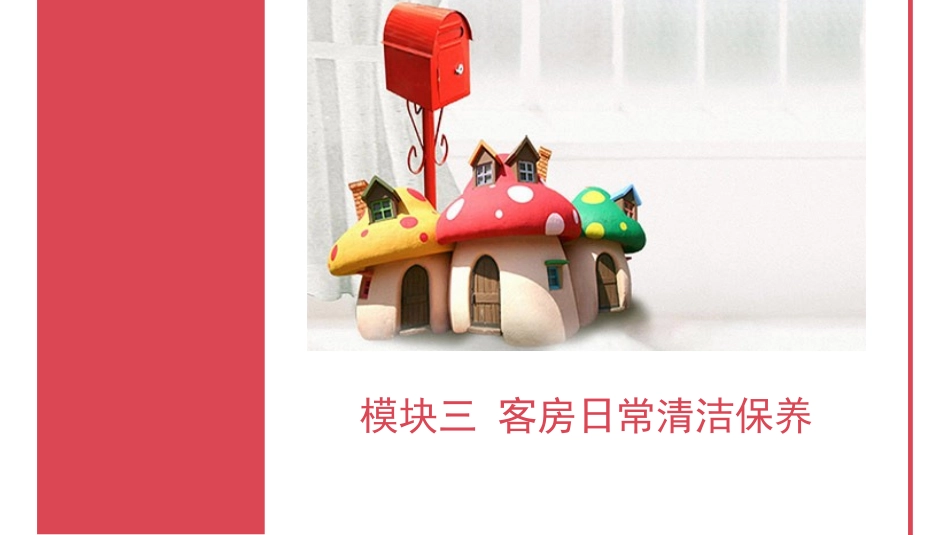 客房日常清洁保养_第1页