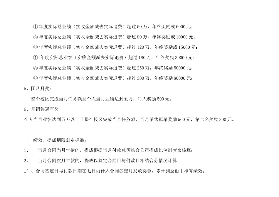 课程顾问薪酬制度_第2页