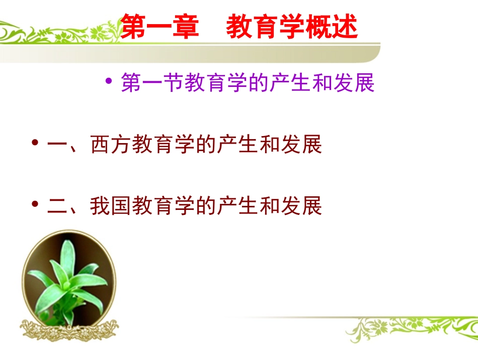 教育学 全套课件_第2页