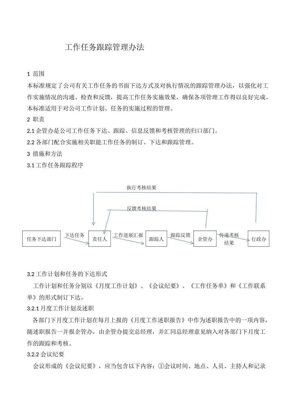 工作任务跟踪管理办法_第1页