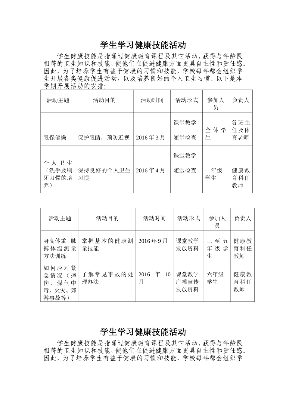 学习健康技能活动_第1页