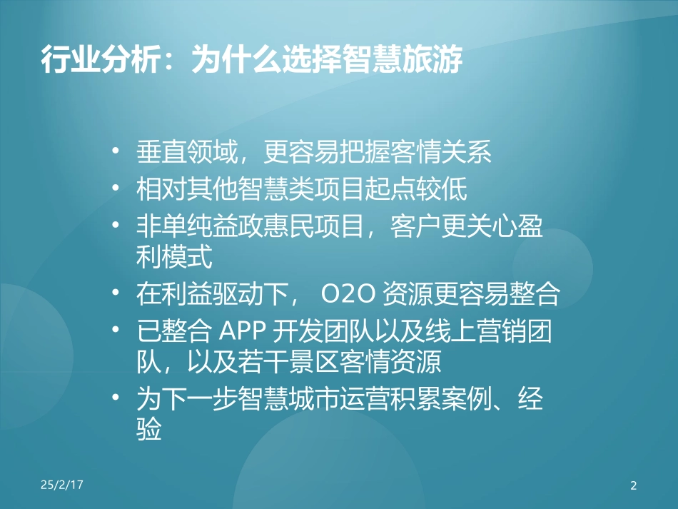 智慧旅游商业计划书_第2页
