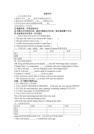 定语从句新文档