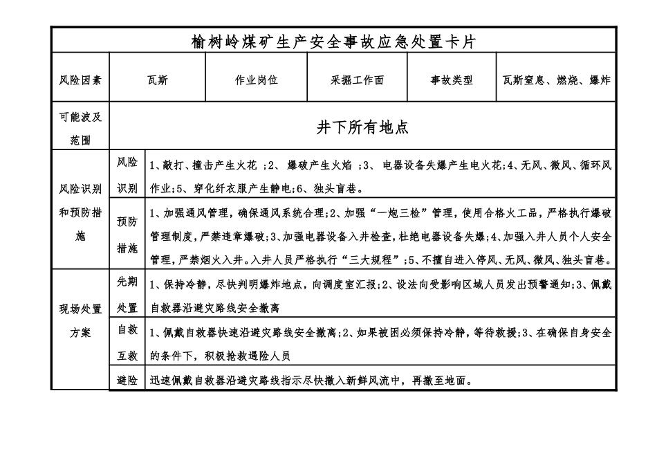 岗位应急处置卡 (2)_第3页
