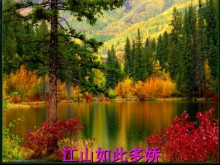 作文课《写景要抓住特征》