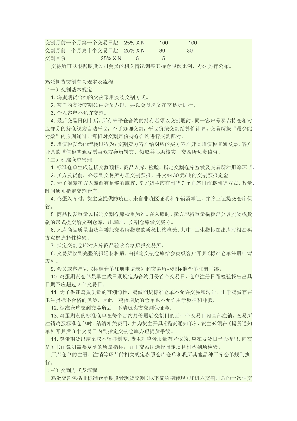 鸡蛋期货交割交易规则_第2页