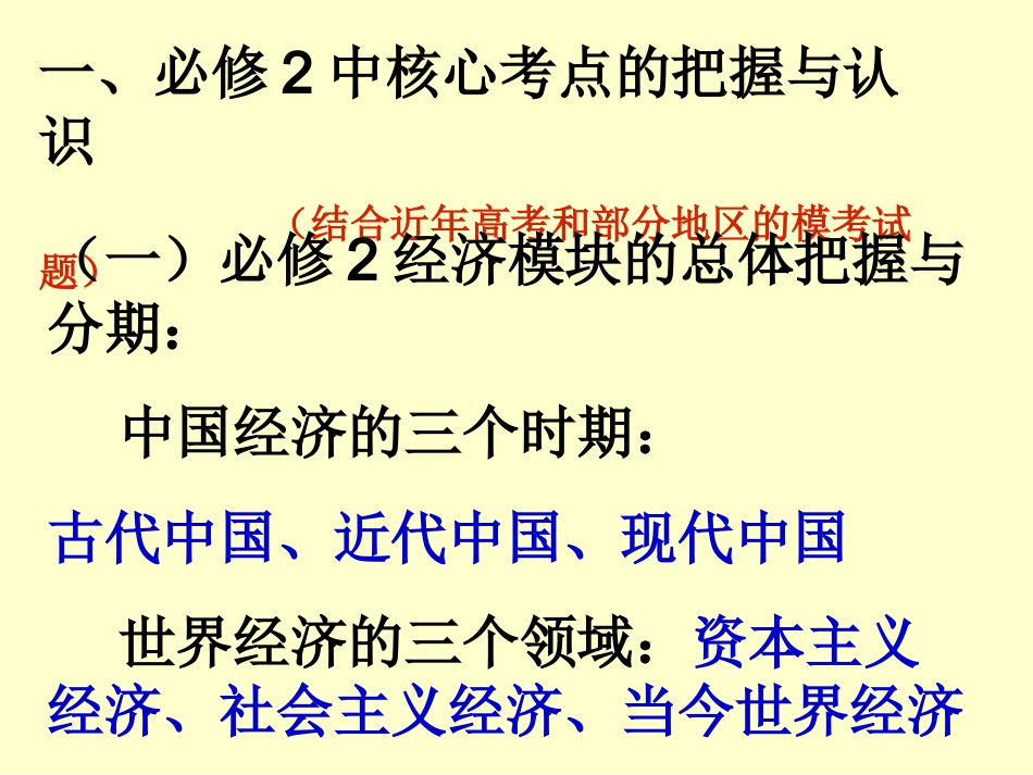 必修2核心考点考查举例（邵光前）_第3页